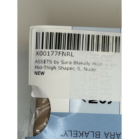 NEW SPANX HIGH WAIST MID-THIGH SHAPER COLOR NUDE SIZE 5 TIGHTS HOSE CAREER NIP - Picture 5 of 6